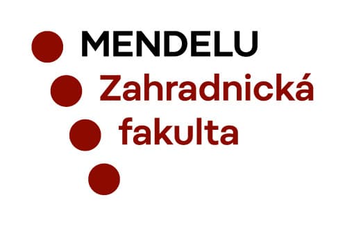 Zahradnická fakulta MENDELU logo